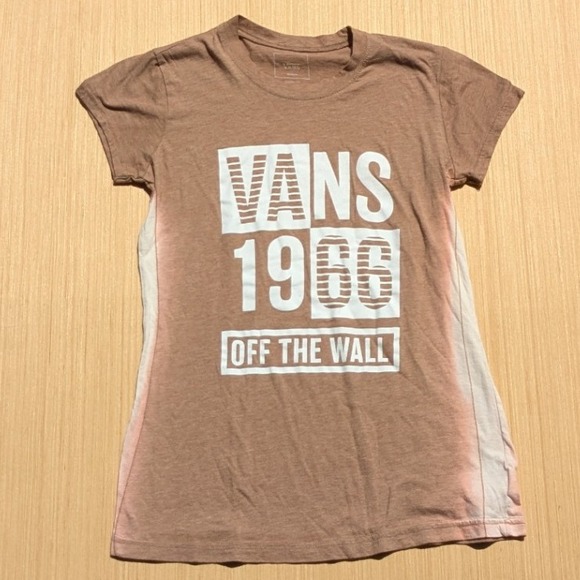 Vans Tops - Vans 1966 Off The Wall Classic Fit Lightweight Short Sleeve T-Shirt Women Medium